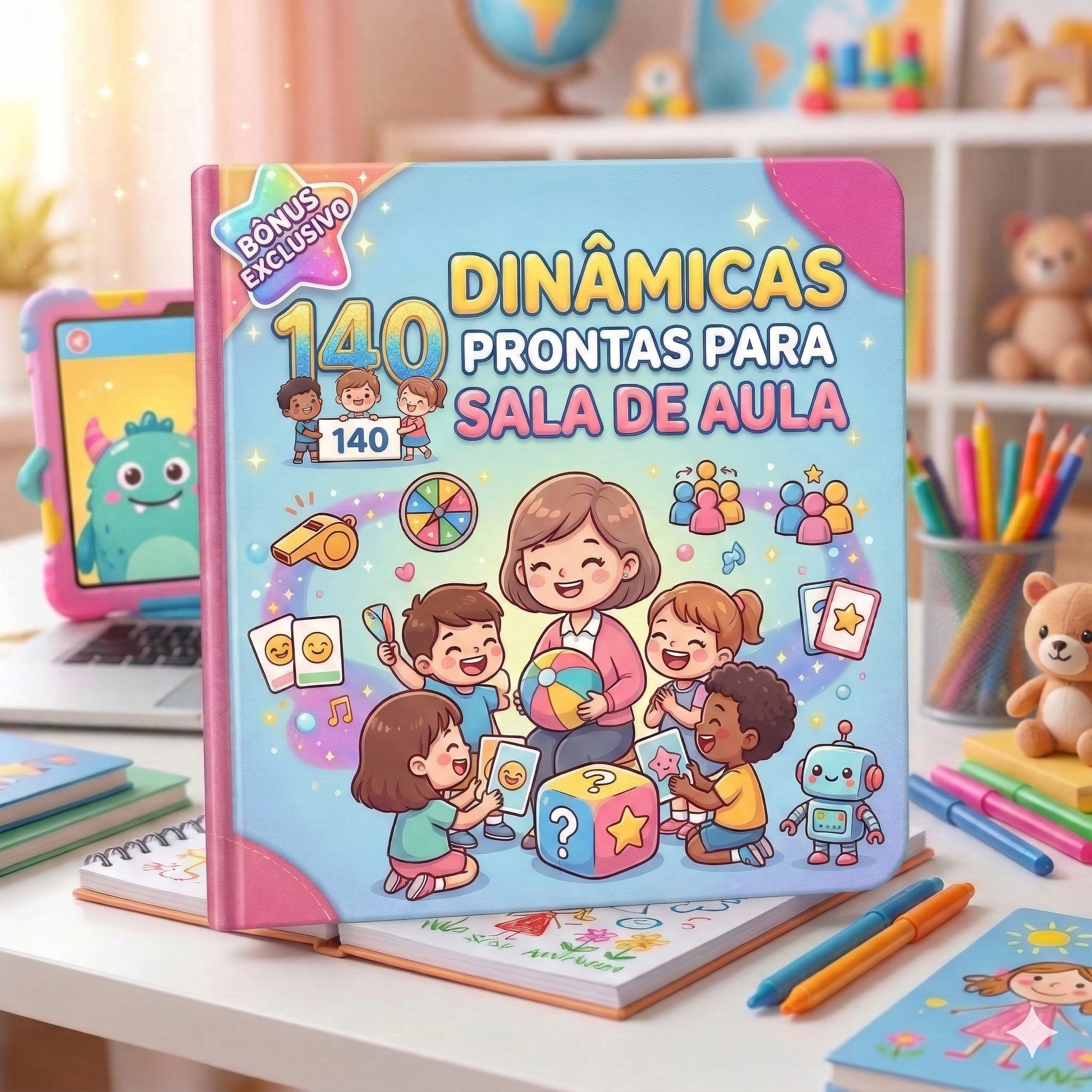 140 Dinâmicas Prontas para Sala de Aula