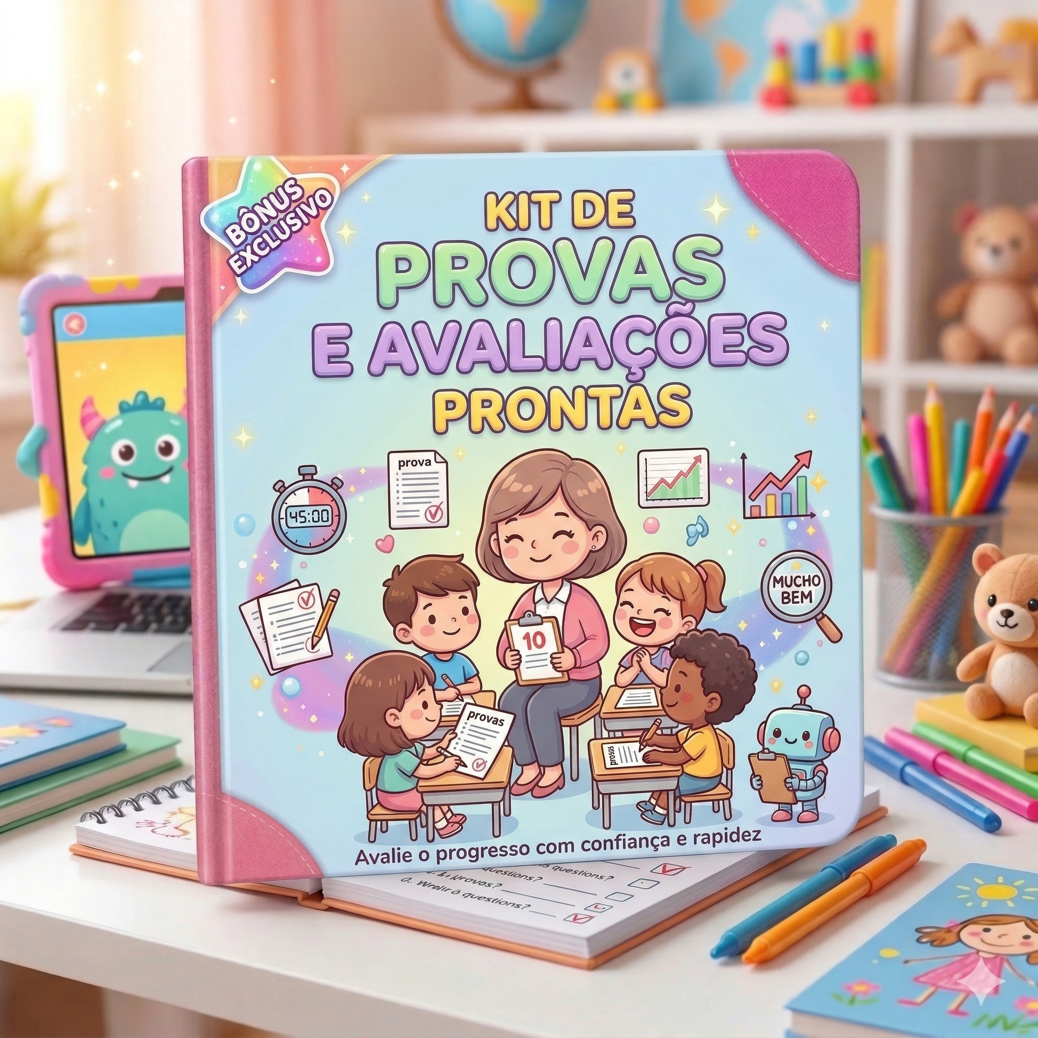 Kit de Provas e Avaliações Prontas